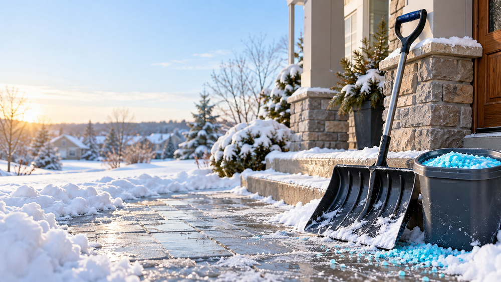 How to Choose Ice Melt and a Snow Shovel: A Winter Prep Guide