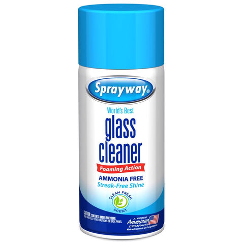 Sprayway Fresh Scent Glass Cleaner 6 oz Foam (Pack of 12)