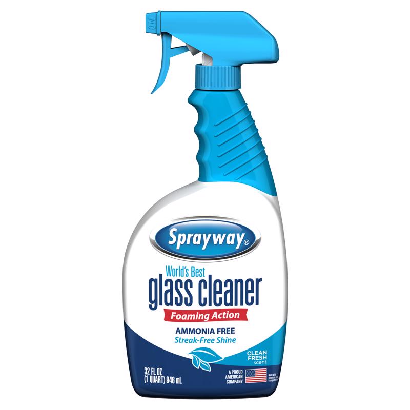 Sprayway Original Scent Glass Cleaner 32 oz Liquid (Pack of 6)