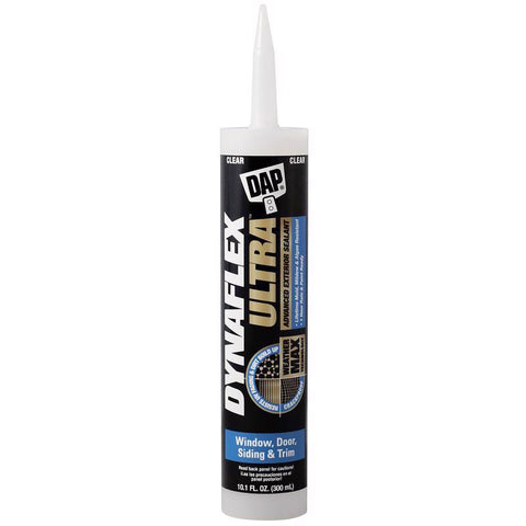 DAP DynaFlex Ultra Clear Acrylic Urethane All Purpose Sealant 10.1 oz (Pack of 12)