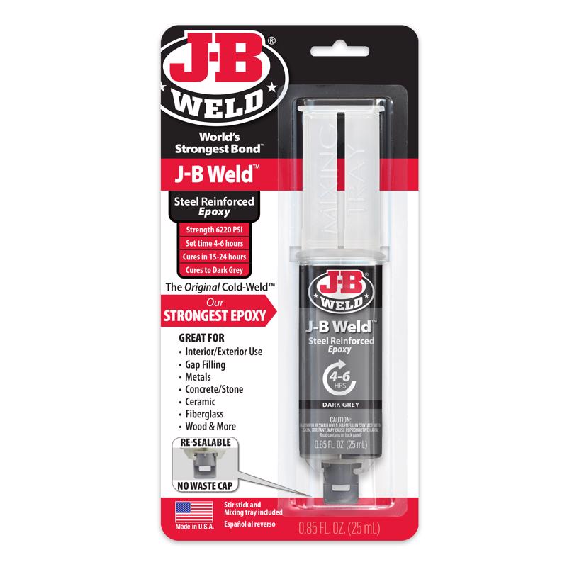 J-B Weld Extra Strength Epoxy Syringes 0.85 oz