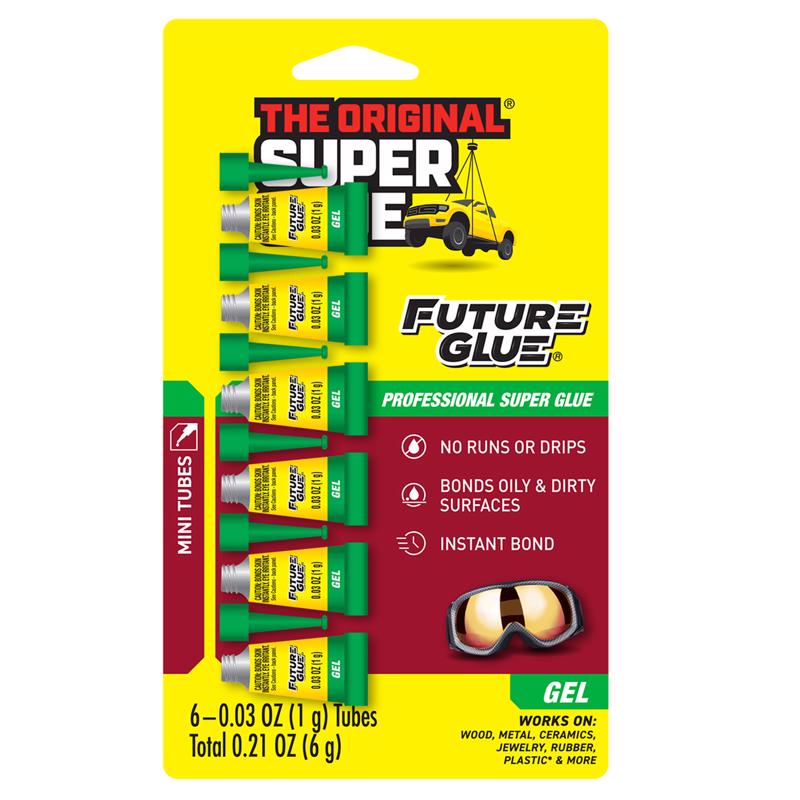 The Original Super Glue High Strength Cyanoacrylate All Purpose Super Glue 6 pk (Pack of 12)