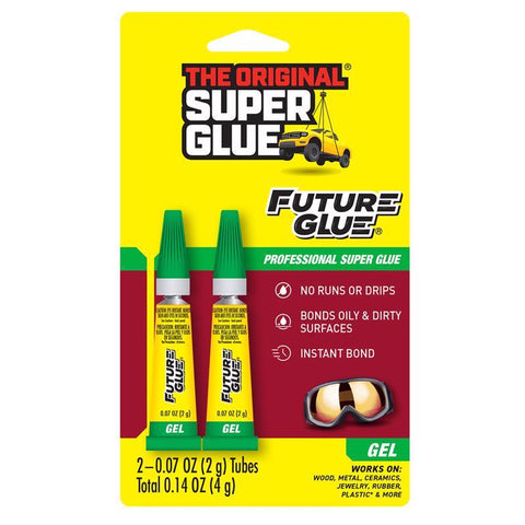 The Original Super Glue Future Glue Super Strength Clear All Purpose Super Glue 2 pk (Pack of 12)