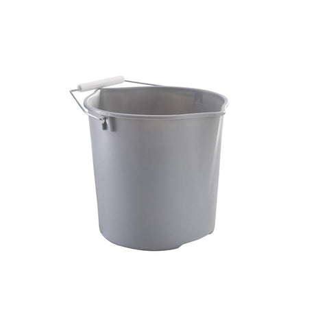 Quickie 11 qt Bucket Gray (Pack of 6)