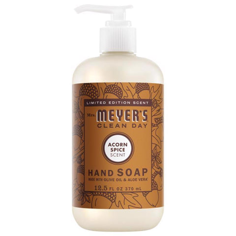 Mrs. Meyer's Clean Day Acorn Spice Scent Hand Soap 12.5 oz (Pack of 6)