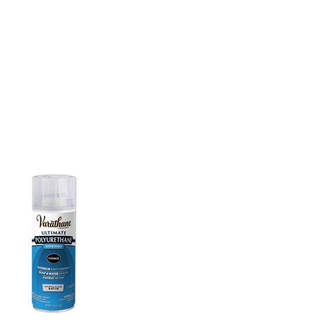 Varathane Ultimate Satin Crystal Clear Water-Based Polyurethane Spray 11.25 oz (Pack of 6)