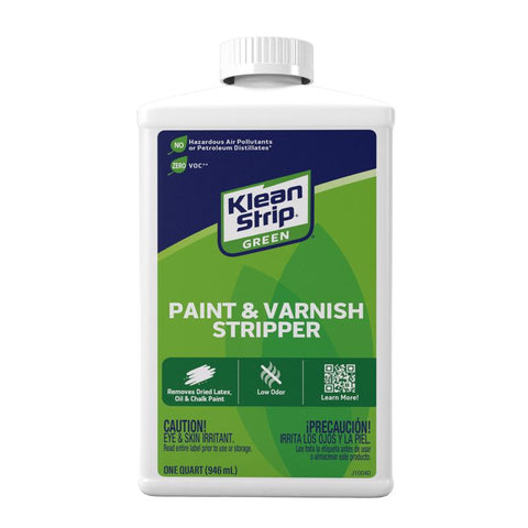 Klean Strip Green Paint and Varnish Stripper 1 qt (Pack of 4)
