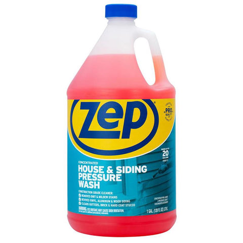 Zep No Scent House and Siding Pressure Wash 1 gal Liquid (Pack of 4)
