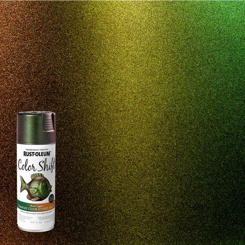 Rust-Oleum Color Shift Gloss Green Copper Spray Paint 11 oz (Pack of 4)