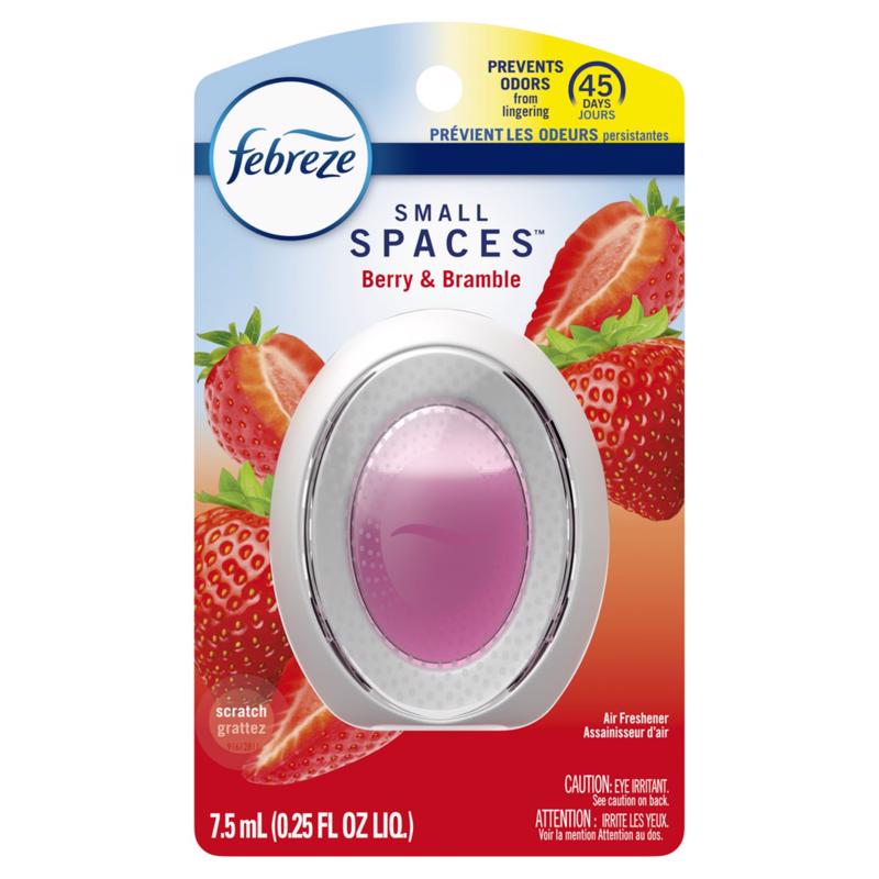 Febreze Small Spaces Berry & Bramble Scent Air Freshener 0.25 oz Liquid 1 pk (Pack of 6)