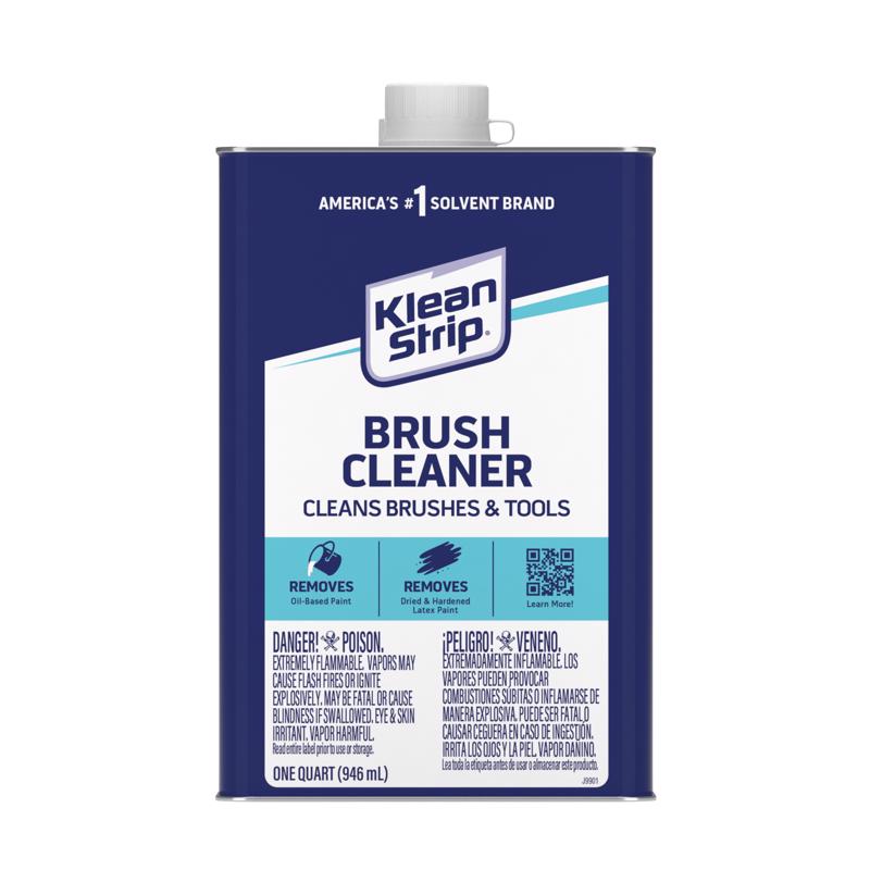 Klean Strip Methyl Ethyl Ketone Brush Cleaner 1 qt (Pack of 6)