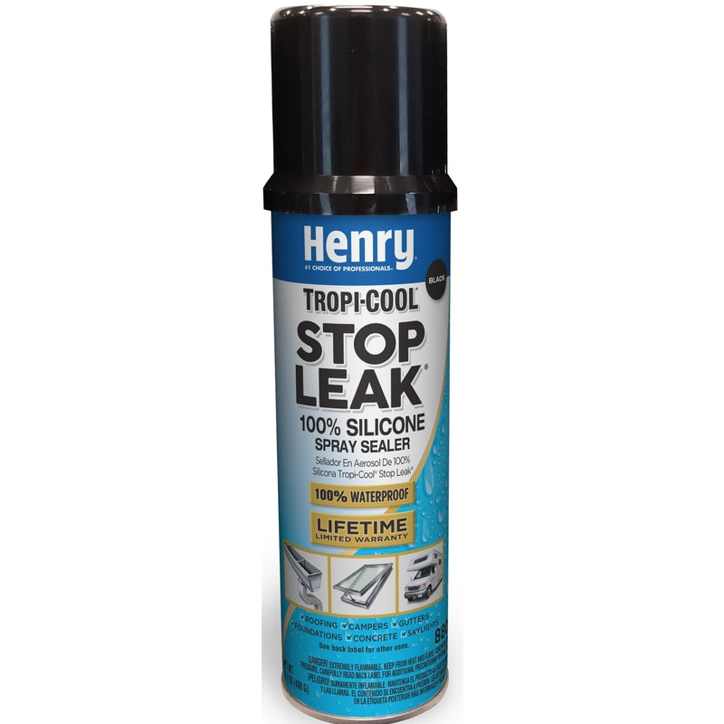 Henry Tropi-Cool Black Silicone Sealant 14.1 oz (Pack of 12)