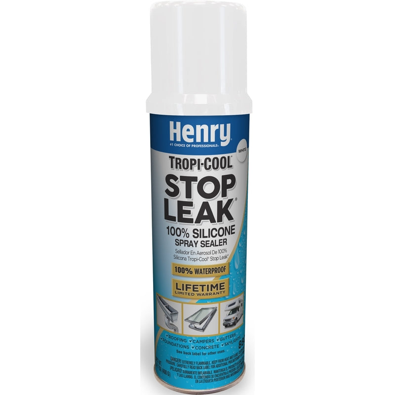 Henry Tropi-Cool White Silicone Sealant 14.1 oz (Pack of 12)