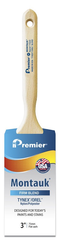 Premier Montauk 3 in. Firm Flat Sash Paint Brush (Pack of 6)