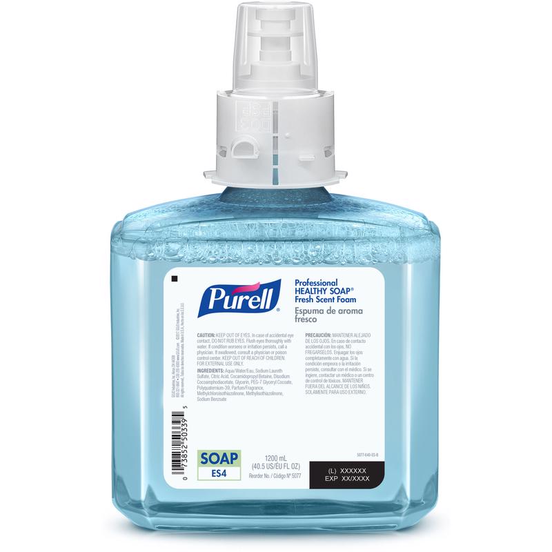Purell Healthy Soap ES4 Fresh Scent Foam Hand Soap Refill 40.5 oz (Pack of 2)