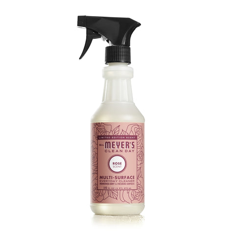 Mrs. Meyer's Clean Day Rose Scent Multi-Surface Cleaner Liquid 16 oz (Pack of 6)