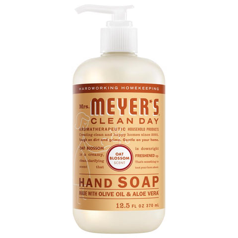 Mrs. Meyer's Clean Day Oat Blossom Scent Liquid Hand Soap 12.5 oz (Pack of 6)