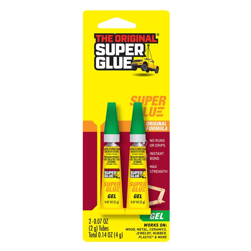 The Original Super Glue High Strength Cyanoacrylate Instant Bond Adhesive 2 gm (Pack of 12)