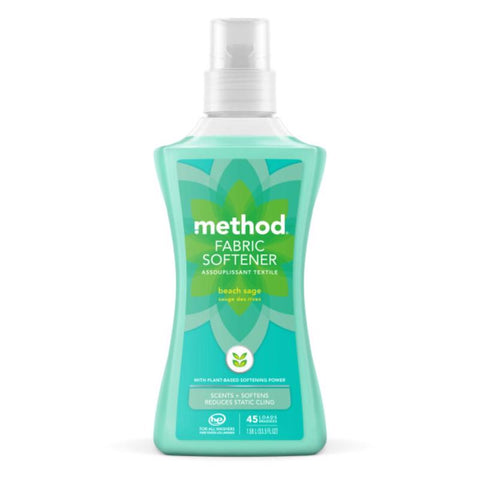 Method Beach Sage Scent Fabric Softener Liquid 53.5 oz 1 pk (Pack of 4)