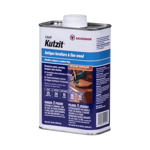 Savogran Kutzit Methylene Chloride Free Stripper 1 qt (Pack of 6)