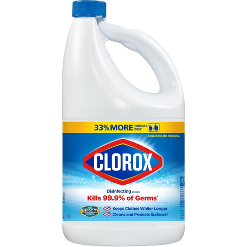 Clorox Regular Scent Disinfecting Bleach 81 oz (Pack of 6)