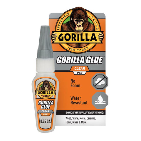 Gorilla Extra Strength Clear Glue Pen 0.75 oz (Pack of 6)