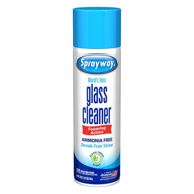 Sprayway Fresh Scent Glass Cleaner 19 oz Foam (Pack of 12)