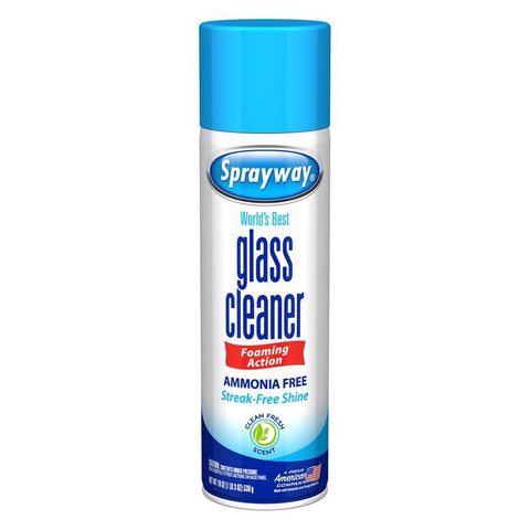 Sprayway Fresh Scent Glass Cleaner 19 oz Foam (Pack of 12)