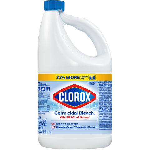 Clorox Regular Scent Germicidal Bleach 81 oz (Pack of 6)