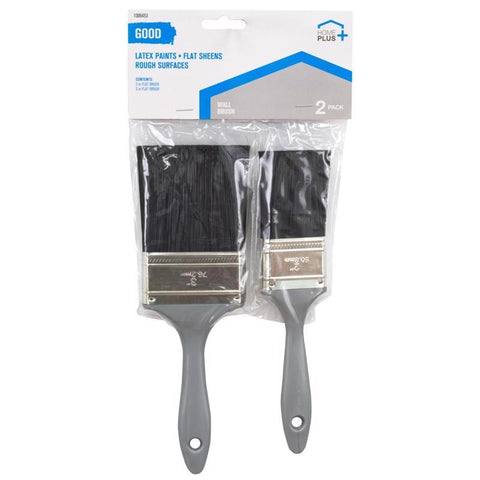 Home Plus Good Flat Paint Brush Set (Pack of 12)