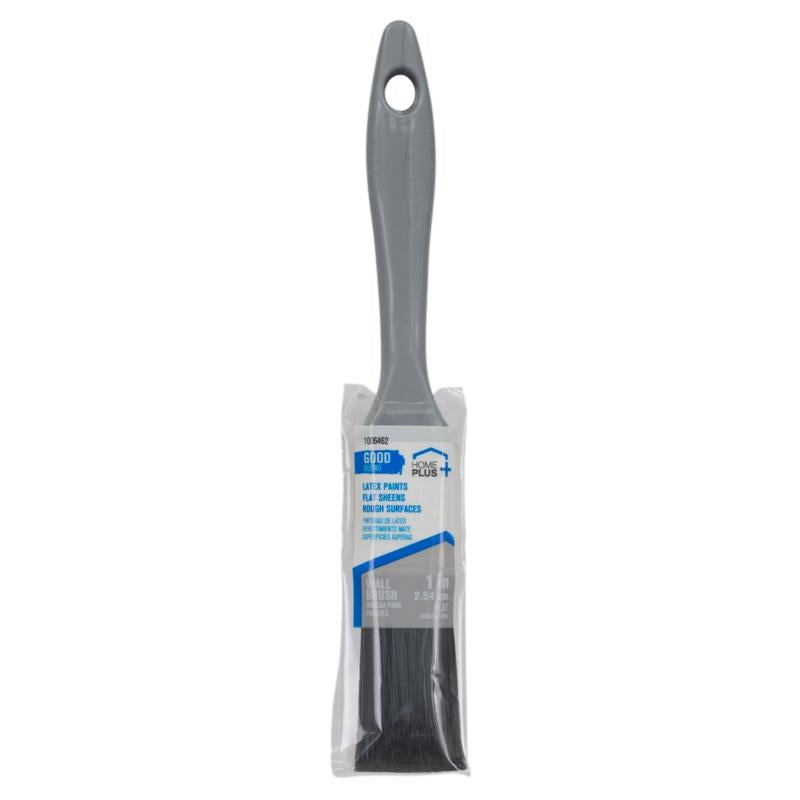 Home Plus Good 1 in. Flat Paint Brush (Pack of 12)