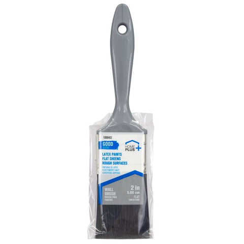 Home Plus Good 2 in. Flat Paint Brush (Pack of 12)