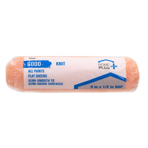 Home Plus Good Polyester Knit 9 in. W X 1/2 in. Paint Roller Cover 1 pk (Pack of 12)