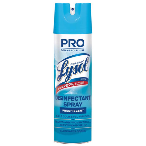 Lysol Fresh Scent Disinfectant Spray 19 oz 1 pk (Pack of 12)