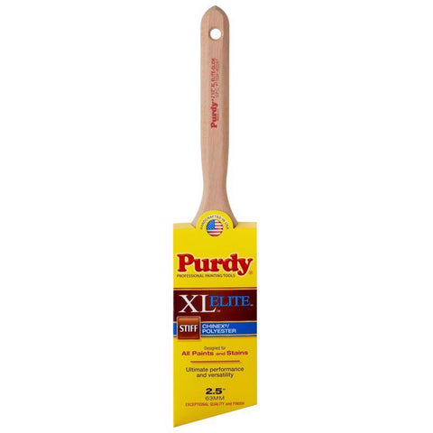 Brocha para pintura de recortes en ángulo rígida Purdy XL Elite Glide de 2-1/2 pulg.