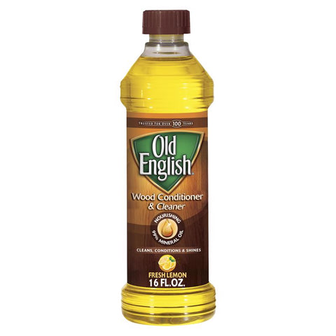 Old English Lemon Scent Furniture Polish 16 oz Liquid (Pack of 6)