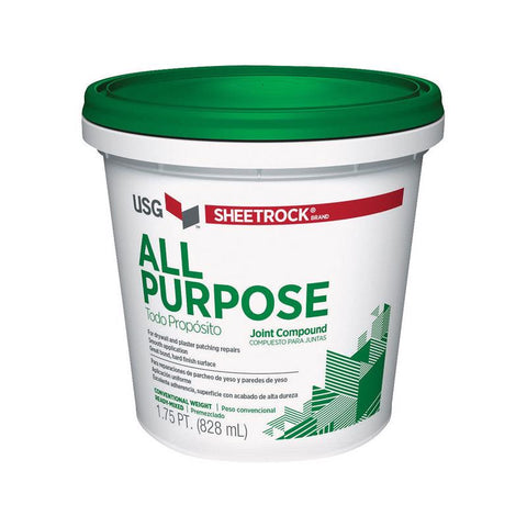 USG Sheetrock White All Purpose Joint Compound 1.75 pt (Pack of 6)