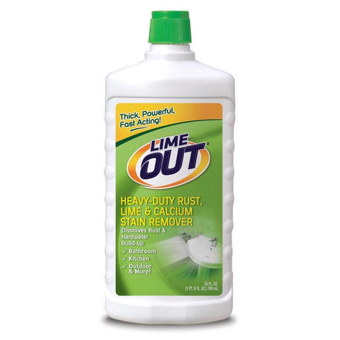 LimeOut Extra No Scent Rust & Calcium Stain Remover 24 oz Liquid (Pack of 6)