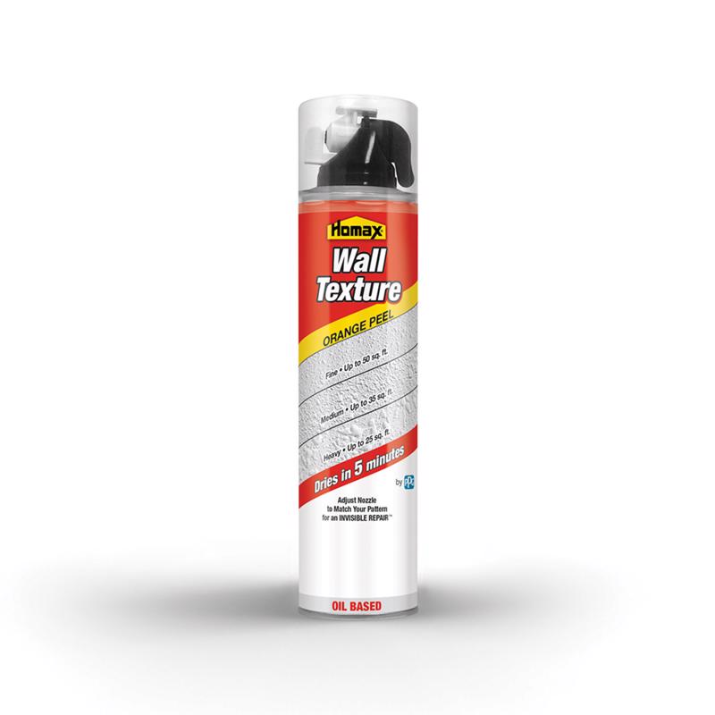 Homax White Oil-Based Orange Peel Spray Texture 10 oz (Pack of 6)