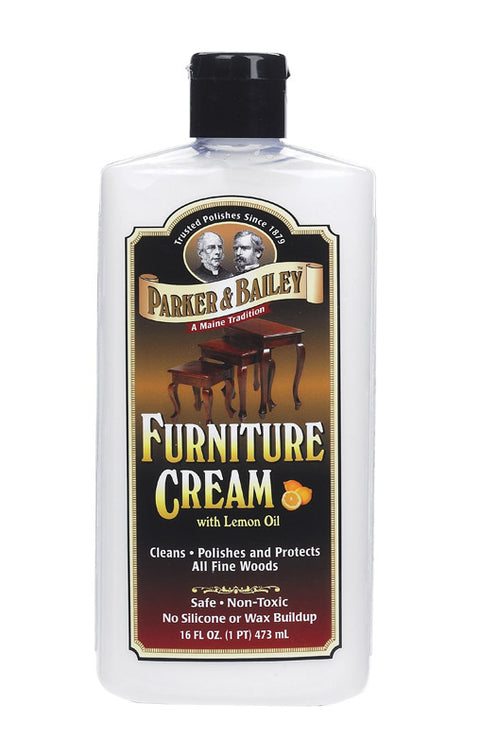 Parker & Bailey Lemon Scent Furniture Cream 16 oz Cream (Pack of 6)