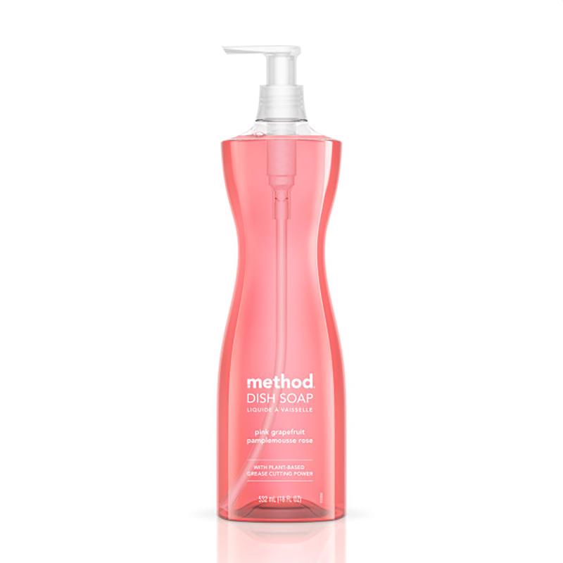 Method Pink Grapefruit Scent Liquid Dish Soap 18 oz 1 pk (Pack of 6)