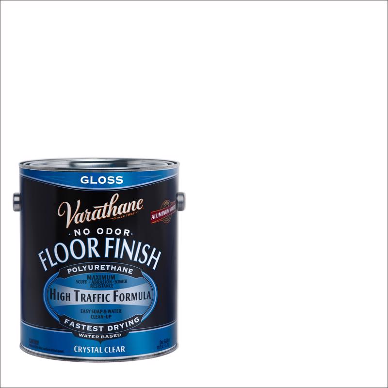 Varathane Gloss Crystal Clear Water-Based Floor Paint 1 gal (Pack of 2)
