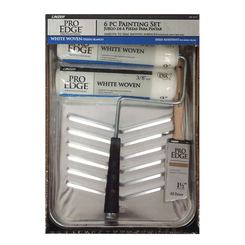 Linzer Pro Edge Metal 11 in. W X 15 in. L 1 qt Paint Tray Kit (Pack of 6)