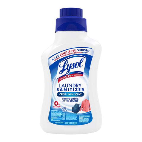 Lysol Crisp Linen Scent Fabric Sanitizer Liquid 41 oz 1 pk (Pack of 6)