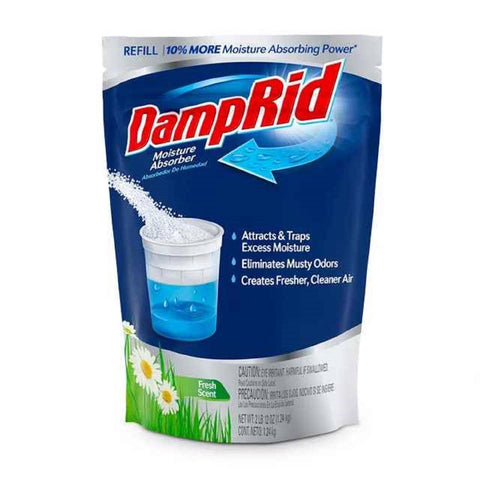DampRid Moisture Absorber Refill Fresh Scent 44 oz (Pack of 3)