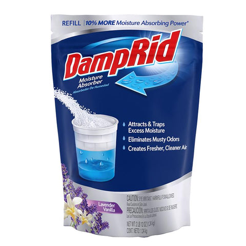 DampRid Moisture Absorber Refill Lavender Vanilla Scent 44 oz (Pack of 3)