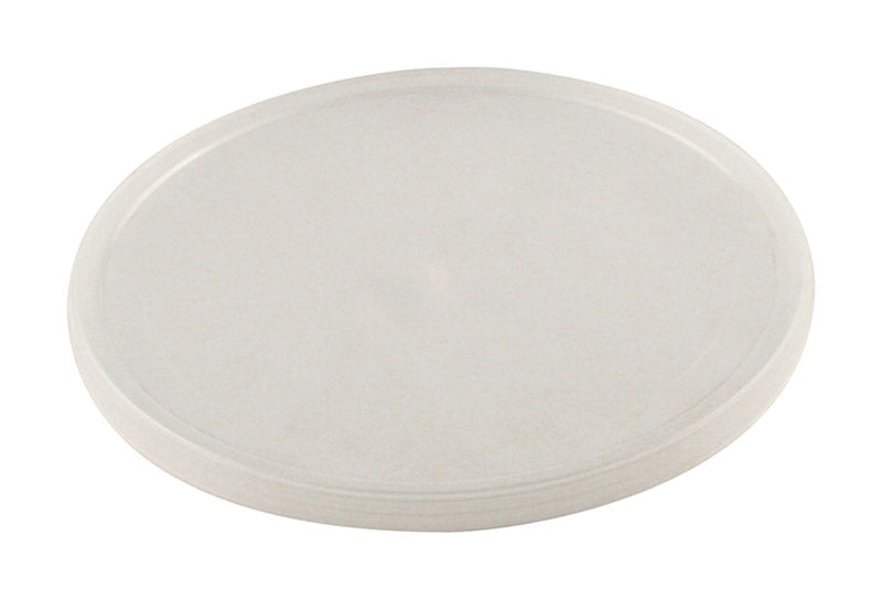 Leaktite White 2.5 qt Plastic Bucket Lid (Pack of 25)