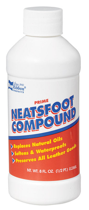 Blue Ribbon Neatsfoot Oil 8 oz Liquid (Pack of 6)