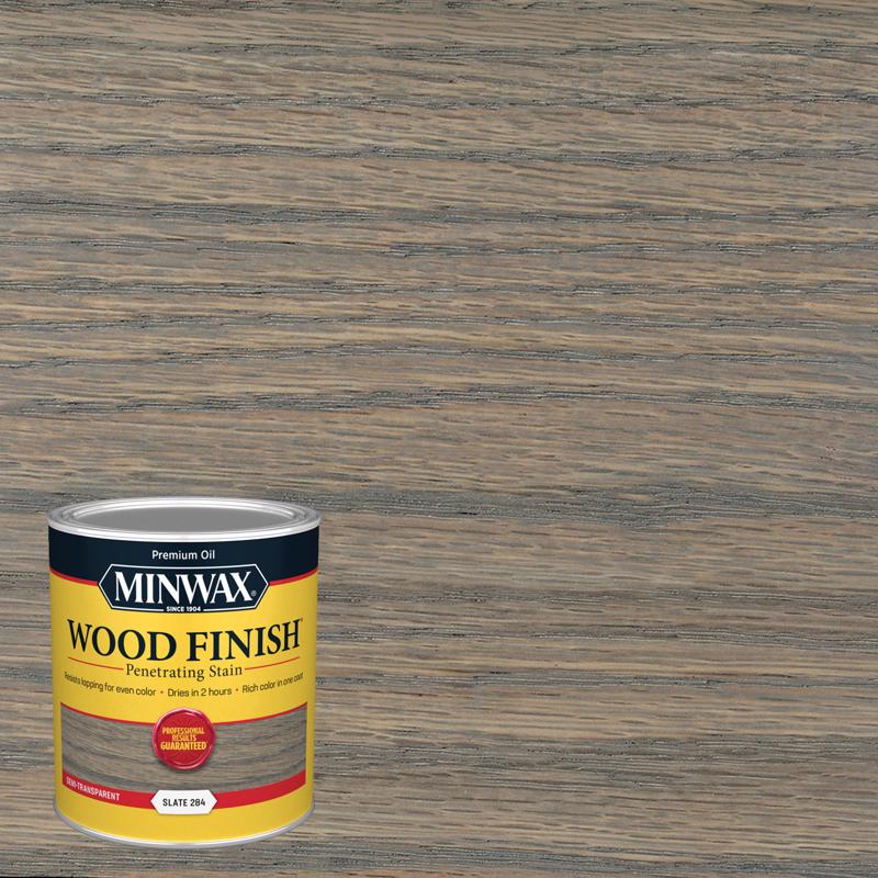 Minwax Wood Finish Tinte penetrante para madera a base de aceite color pizarra semitransparente 1 qt