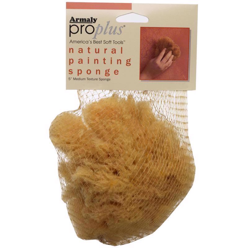 Armaly ProPlus 5 in. W X 4.5 in. L Beige Natural Sponge Painting Sponge (Pack of 6)